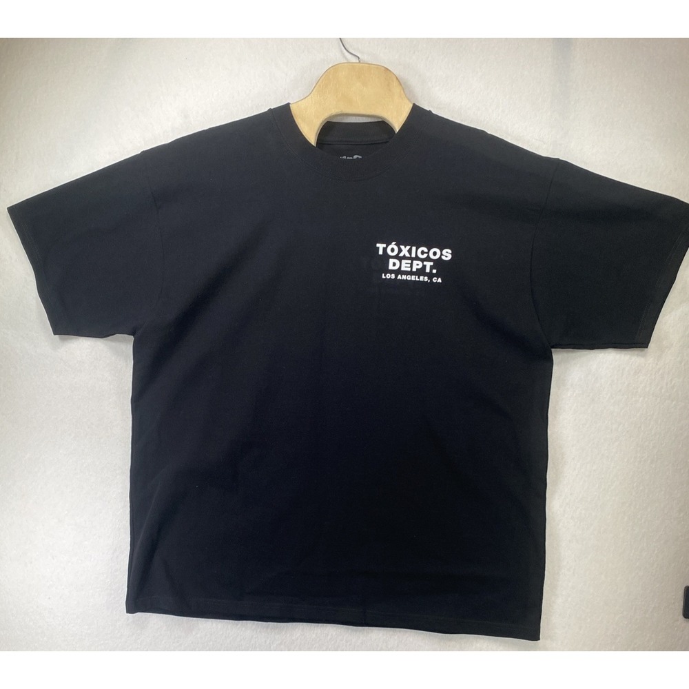 Chicos Toxicos Men's Graphic Shirt Black XLarge C126